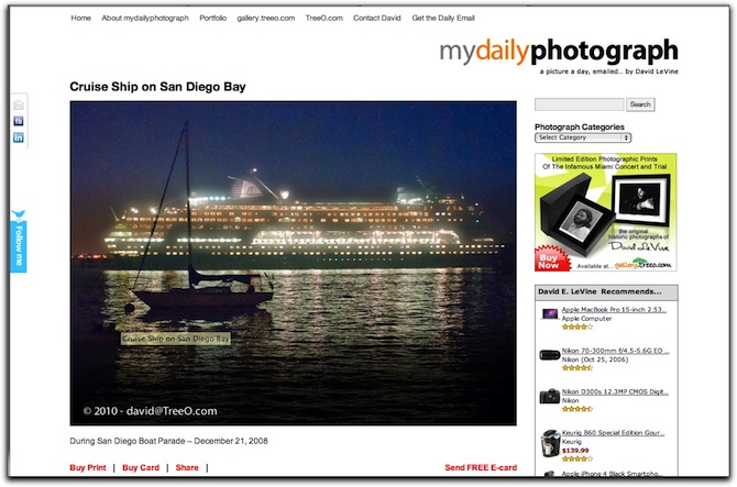 MyDailyPhotograph Redesign